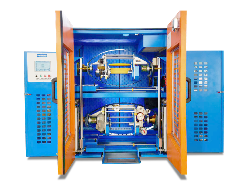 Integreret Type Triple Pitch Pair Twisting Machine til netværkskabel